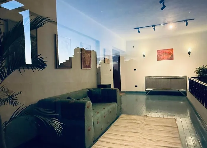 Colorful Edgy Duplex Apartment